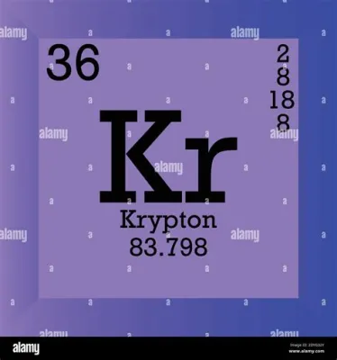  Krypton:  Ett Ljusstarkt Element i Optisk Industri och Halvledare!